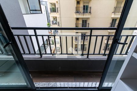 Sacada da Sala de kitnet/studio à venda com 1 quarto, 26m² em Santana, São Paulo