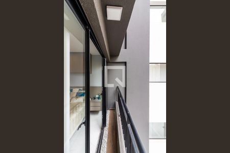 Sacada da Sala de kitnet/studio à venda com 1 quarto, 26m² em Santana, São Paulo