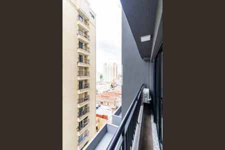 Sacada da Sala de kitnet/studio à venda com 1 quarto, 26m² em Santana, São Paulo