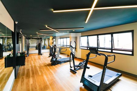 Studio à venda com 26m², 1 quarto e sem vaga Studio à venda com 26m², 1 quarto e sem vagaAcademia