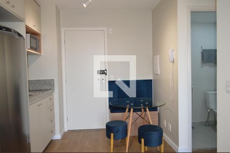 Cozinha de apartamento para alugar com 1 quarto, 32m² em Vila Mariana, São Paulo