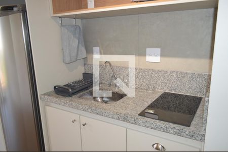 Cozinha de apartamento para alugar com 1 quarto, 32m² em Vila Mariana, São Paulo
