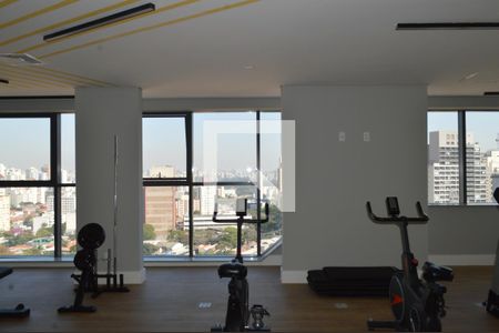 Apartamento para alugar com 32m², 1 quarto e sem vagaAcademia