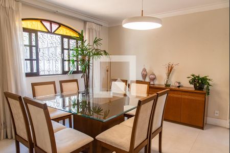 Sala de jantar de casa à venda com 4 quartos, 217m² em Jardim da Glória, São Paulo