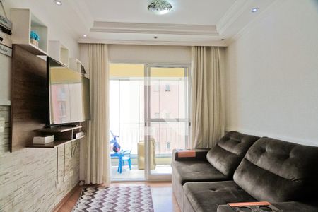 Sala de apartamento à venda com 3 quartos, 70m² em Vila Pereira Barreto, São Paulo