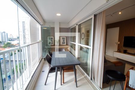 Terraço de apartamento à venda com 2 quartos, 62m² em Brooklin Paulista, São Paulo