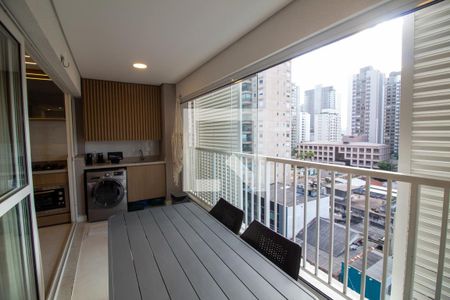 Terraço de apartamento à venda com 2 quartos, 62m² em Brooklin Paulista, São Paulo