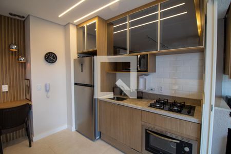Cozinha de apartamento à venda com 2 quartos, 62m² em Brooklin Paulista, São Paulo