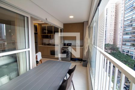 Terraço de apartamento à venda com 2 quartos, 62m² em Brooklin Paulista, São Paulo