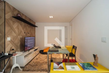 Sala de apartamento à venda com 1 quarto, 75m² em Vila Andrade, São Paulo