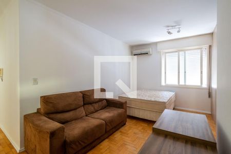 Sala/Quarto de apartamento à venda com 1 quarto, 30m² em Menino Deus, Porto Alegre