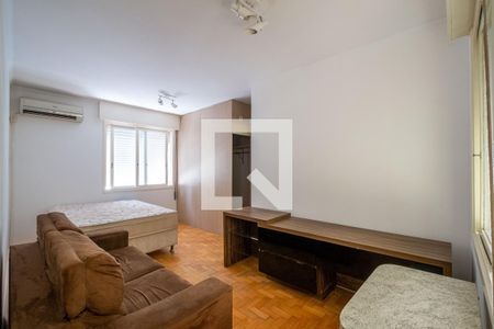 Sala/Quarto de apartamento à venda com 1 quarto, 30m² em Menino Deus, Porto Alegre