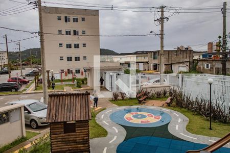 Vista Quarto 1 de apartamento para alugar com 2 quartos, 38m² em Parque Enseada, Guarujá