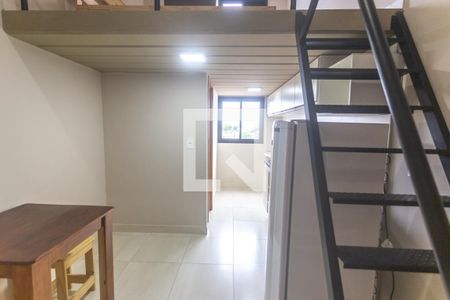 Cozinha de kitnet/studio para alugar com 1 quarto, 28m² em Vila Jordanopolis, São Bernardo do Campo