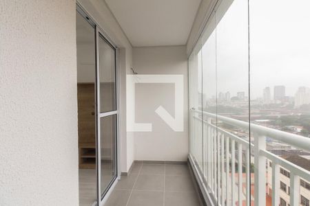 Varanda  de apartamento à venda com 2 quartos, 46m² em Vila Esperança, São Paulo