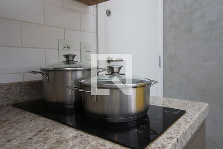 Studio à venda com 30m², 1 quarto e 1 vagaCozinha/ Ktinet Studio - Utensilios