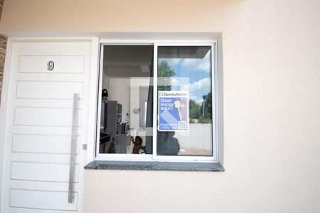Fachada de casa de condomínio à venda com 2 quartos, 52m² em Rondônia, Novo Hamburgo