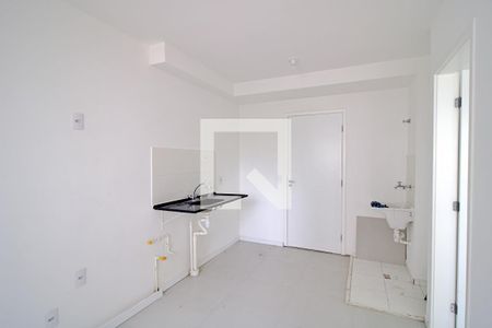 Sala/Cozinha de apartamento para alugar com 1 quarto, 24m² em Vila Nova das Belezas, São Paulo
