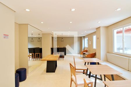 Apartamento para alugar com 24m², 1 quarto e sem vagaÁrea comum - Salão de festas