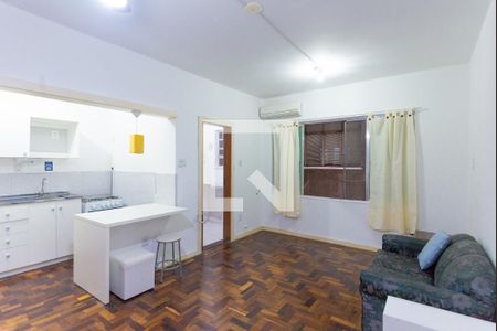 Kitnet - Sala de kitnet/studio à venda com 1 quarto, 28m² em Centro Histórico, Porto Alegre