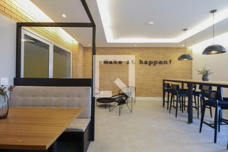 Apartamento à venda com 32m², 1 quarto e 1 vagaCondomínio - Salão de festas 