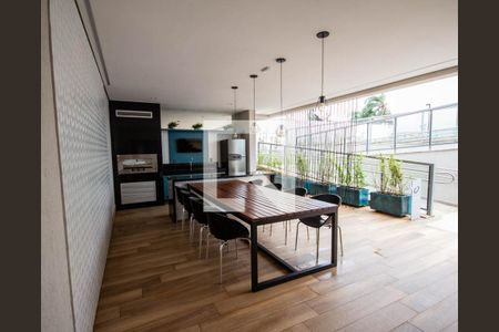 Studio para alugar com 60m², 1 quarto e 1 vagaÁrea gourmet