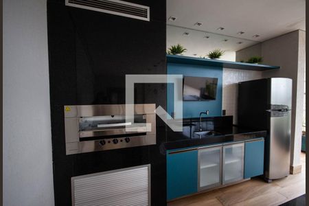 Studio para alugar com 60m², 1 quarto e 1 vagaÁrea gourmet