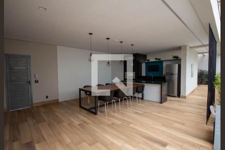 Studio para alugar com 60m², 1 quarto e 1 vagaÁrea gourmet