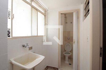 Área de Serviço de apartamento para alugar com 2 quartos, 80m² em Santa Cecília, São Paulo