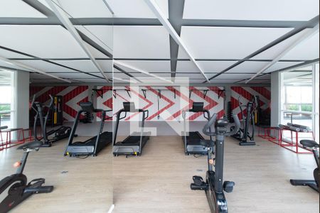 Apartamento para alugar com 42m², 1 quarto e 1 vaga Apartamento para alugar com 42m², 1 quarto e 1 vagaAcademia