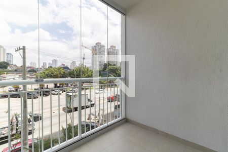 Varanda da Sala de apartamento para alugar com 1 quarto, 45m² em Vila Dom Pedro I, São Paulo