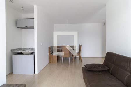 Sala de apartamento para alugar com 1 quarto, 45m² em Vila Dom Pedro I, São Paulo