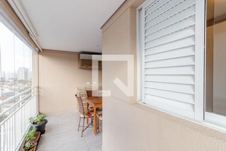 Varanda gourmet de apartamento para alugar com 3 quartos, 80m² em Vila Dom Pedro I, São Paulo