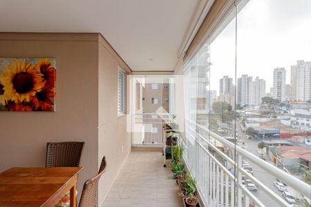 Varanda gourmet de apartamento para alugar com 3 quartos, 80m² em Vila Dom Pedro I, São Paulo