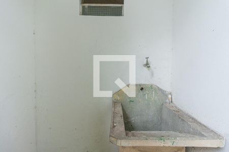 Casa para alugar com 50m², 1 quarto e sem vagaDetalhe da Área de Serviço