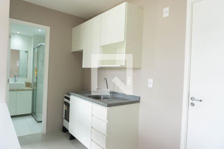 Sala / Cozinha de apartamento à venda com 1 quarto, 30m² em Bela Vista, São Paulo