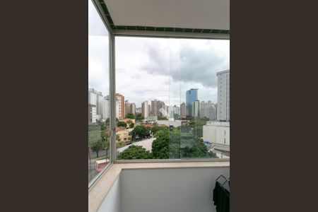 Varanda de apartamento à venda com 1 quarto, 34m² em Funcionários, Belo Horizonte