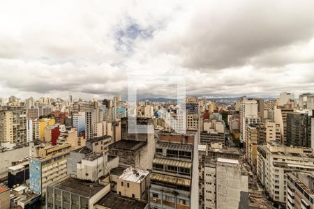 Vista do Studio de kitnet/studio à venda com 1 quarto, 23m² em República, São Paulo