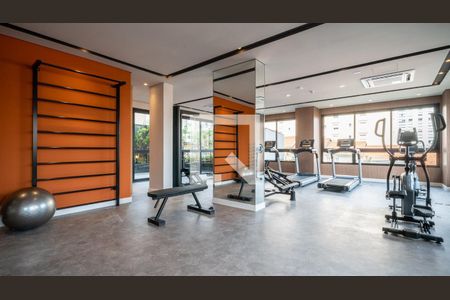 Studio para alugar com 29m², 1 quarto e sem vaga Studio para alugar com 29m², 1 quarto e sem vagaAcademia