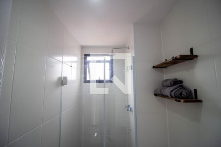 Studio para alugar com 29m², 1 quarto e sem vaga Studio para alugar com 29m², 1 quarto e sem vagaBanheiro