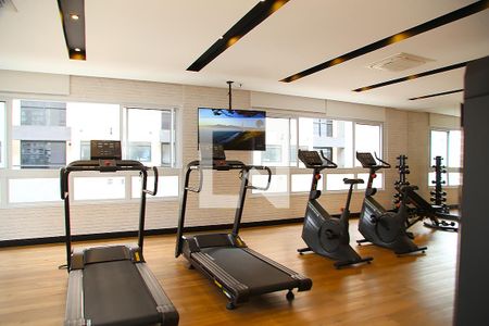 Área comum de kitnet/studio para alugar com 1 quarto, 32m² em Pinheiros, São Paulo
