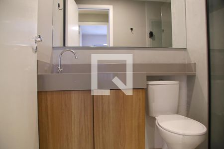 Studio para alugar com 32m², 1 quarto e sem vaga Studio para alugar com 32m², 1 quarto e sem vagaBanheiro