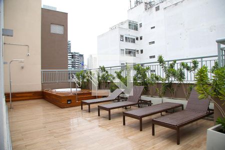 Studio para alugar com 32m², 1 quarto e sem vaga Studio para alugar com 32m², 1 quarto e sem vagaÁrea comum