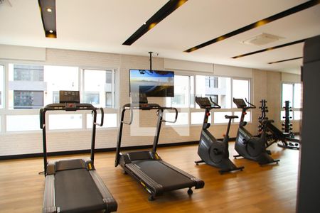 Área comum de kitnet/studio para alugar com 1 quarto, 32m² em Pinheiros, São Paulo