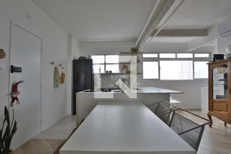 Cozinha Americana de apartamento para alugar com 2 quartos, 71m² em Boqueirão, Santos