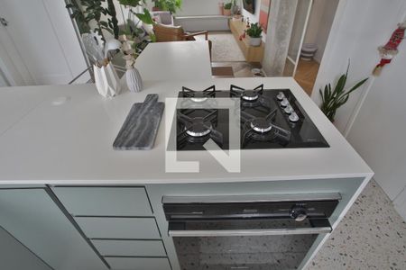 Cozinha Americana de apartamento para alugar com 2 quartos, 71m² em Boqueirão, Santos