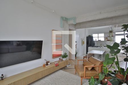 Sala de apartamento para alugar com 2 quartos, 71m² em Boqueirão, Santos