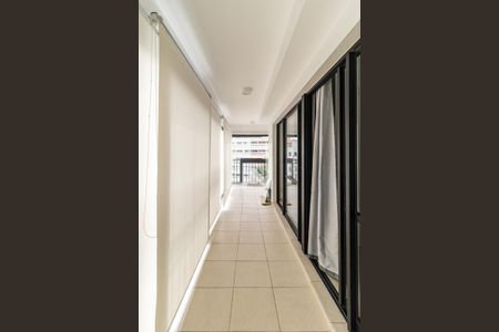 Varanda - Persiana de apartamento à venda com 1 quarto, 42m² em Santa Cecília, São Paulo