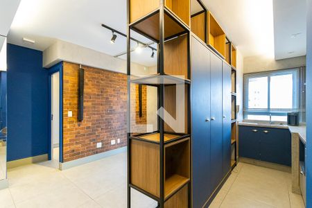 Sala - Entrada de apartamento à venda com 1 quarto, 45m² em Bosque, Campinas