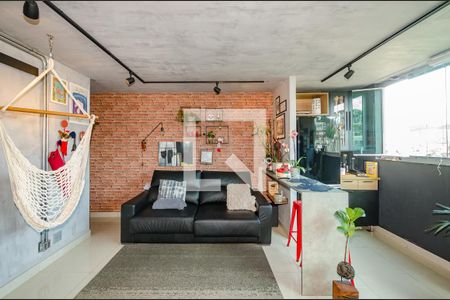 Sala de apartamento para alugar com 2 quartos, 69m² em Luxemburgo, Belo Horizonte